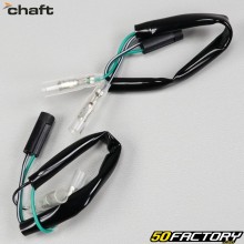 Adaptadores de intermitentes 2 cables para Yamaha Chaft (paquete de 2)