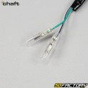 Adaptadores de intermitentes 2 cables para Yamaha Chaft (paquete de 2)