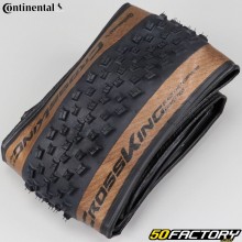 Bicycle tire 29x2.20 (55-622) Continental Cross King ProTection TLR Brownwall Folding Bead