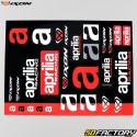 Stickers Aprilia Racing 29x21.5 cm (planche) Ixon