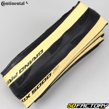 Bicycle tire 700x25C (25-622) Continental GP 5000 beige sides with flexible rods
