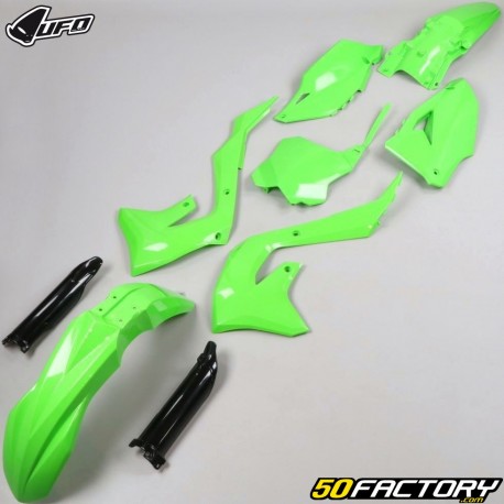 Complete fairing kit Kawasaki KXF 250 (since 2021), 450 (since 2019) UFO green