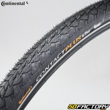 Neumático de bicicleta 700x42C (42-622) Continental Contact Plus Ribetes reflectantes