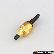 Interruttore universale freno e frizione Derbi,  Rieju,  Sherco, MBK... alluminio oro lungo