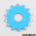 Pinion AM6 Minarelli 14 teeth 420 blue