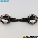 Pedais automáticos SPD para mountain bike Shimano PD-MXNUMX preto