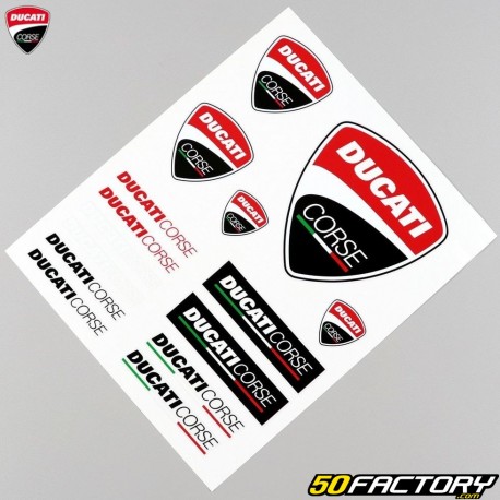 Ducati Corse V1 stickers (sheet)