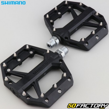 Shimano PD-GR400 mm schwarze PD-GRX Fahrrad-Verbund-Flachpedale