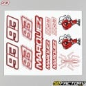 Stickers 93 Marc Marquez 20x24 cm (planche)