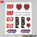 Stickers El Diablo Fabio Quartararo 20 20x24 cm (planche)