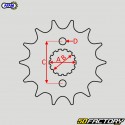 Sprocket 13 teeth 420 TNT Motor City, Skyteam Dax  50 ... Afam