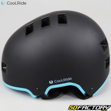 CooL bicycle bowl helmetRide matte black and blue