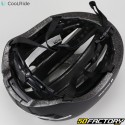 Casco bici con luci e indicatori integrati CoolRide nero opaco