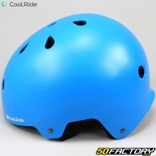 Casco bicicletta CoolRide blu opaco