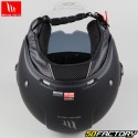 Jet helmet MT Helmets Viathe SV Solid A1 matt black and gray