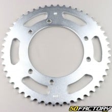 Rear sprocket 50 teeth steel 420 Derbi,  Rieju,  Yamaha,  Peugeot... grey