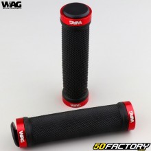 Puños bicicleta Wag Bike Gripper negro y rojo