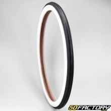 Tire 600x45B (1 1/2 x 1 3/4-24) 7 whitewall Solex 45, 330, 660, 1010, 3, Motobécane AVXNUMX