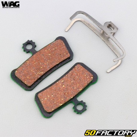 Organic brake pads for E-Bike type Sram, Avid 0 Trail, x9 Trail...Wag Bike