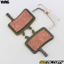 Pastilhas de freio orgânicas para bicicleta tipo Avid BB7, Juicy... Wag Bike