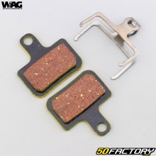 Pastillas de freno de bicicleta orgánicas tipo Sram, Avid AXS Nivel T, TL... Wag Bike