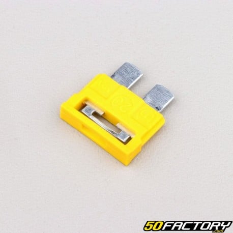 Yellow universal flat fuse 20A