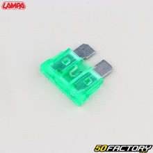 Standard flat fuse 30A green Lampa