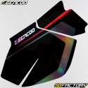 Kit decorativo Yamaha DT 50 e MBK X-Limit (desde 2003) Gencod preto e vermelho holográfico