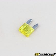 Mini fusibile piatto giallo 20A