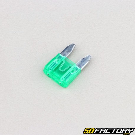 30A Green Flat Mini Fuse