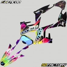 Kit déco Derbi Senda, Gilera SMT, RCR (depuis 2018) Gencod Sun holographique