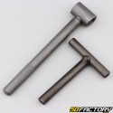 Engine valve clearance adjusting wrenches