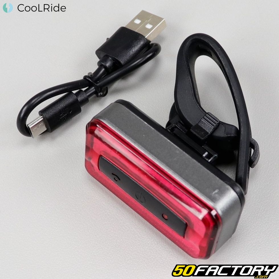 Feu clignotant 29 Leds vélo rechargeable USB CoolRide