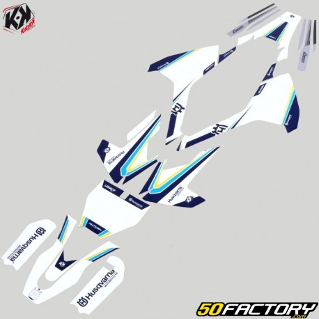 Kit grafico Husqvarna TC 65 (2017 - 2018) Kutvek Legacy blanco