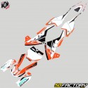 KTM deco kit SX 65 (2016 - 2018) Kutvek Origin-K22 orange and white
