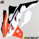 KTM deco kit SX 85 (2013 - 2014) Kutvek Cross Origin-K22 orange and white
