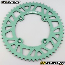 Rear sprocket 53 aluminum teeth 420 Beta RR 50 Gencod army green