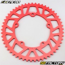 Rear sprocket 53 aluminum teeth 420 Aprilia,  Generic, KSR 50 ... Gencod red