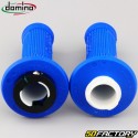 Punhos Domino D100 D-Lock MX Grip azul