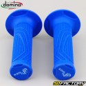 Punhos Domino D100 D-Lock MX Grip azul