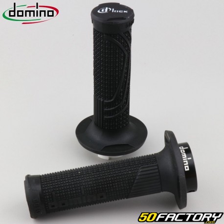 Punhos Domino D100 D-Lock MX Grip preto