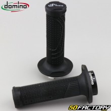 Poignées Domino D100 D-Lock MX Grip noires