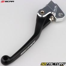 Folding clutch lever Yamaha YZ 125, 250 (2000 - 2014), YZF 450 (2001 - 2009)... Scar Black Flex