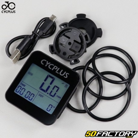 Contador de bicicletas GPS Cycplus inalámbrico G1