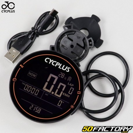 Compteur de vélo GPS sans fil Cycplus M2