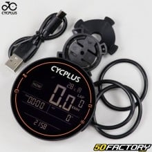 Velocímetro de bicicletas GPS sem fio Cycplus MXNUMX