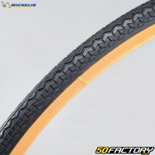 Neumático de bicicleta 700x35C (35-622) Michelin World Tour laterales beige