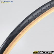 Pneu de bicicleta 700x25C (25-622) Michelin Dynamic Classic listra bege