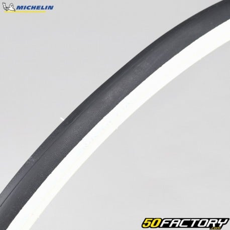 Neumático de bicicleta 700x23C (23-622) Michelin Dynamic Paredes blancas deportivas
