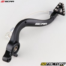 Pedal de freno trasero Husqvarna TC (desde 2018), Gas Gas MC 85 (desde 2021) Scar Negra